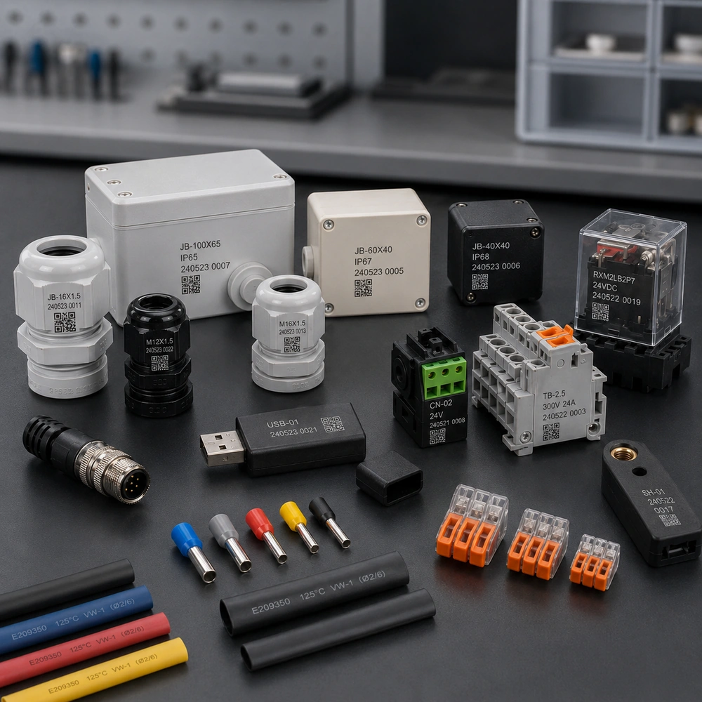 electronics & small components